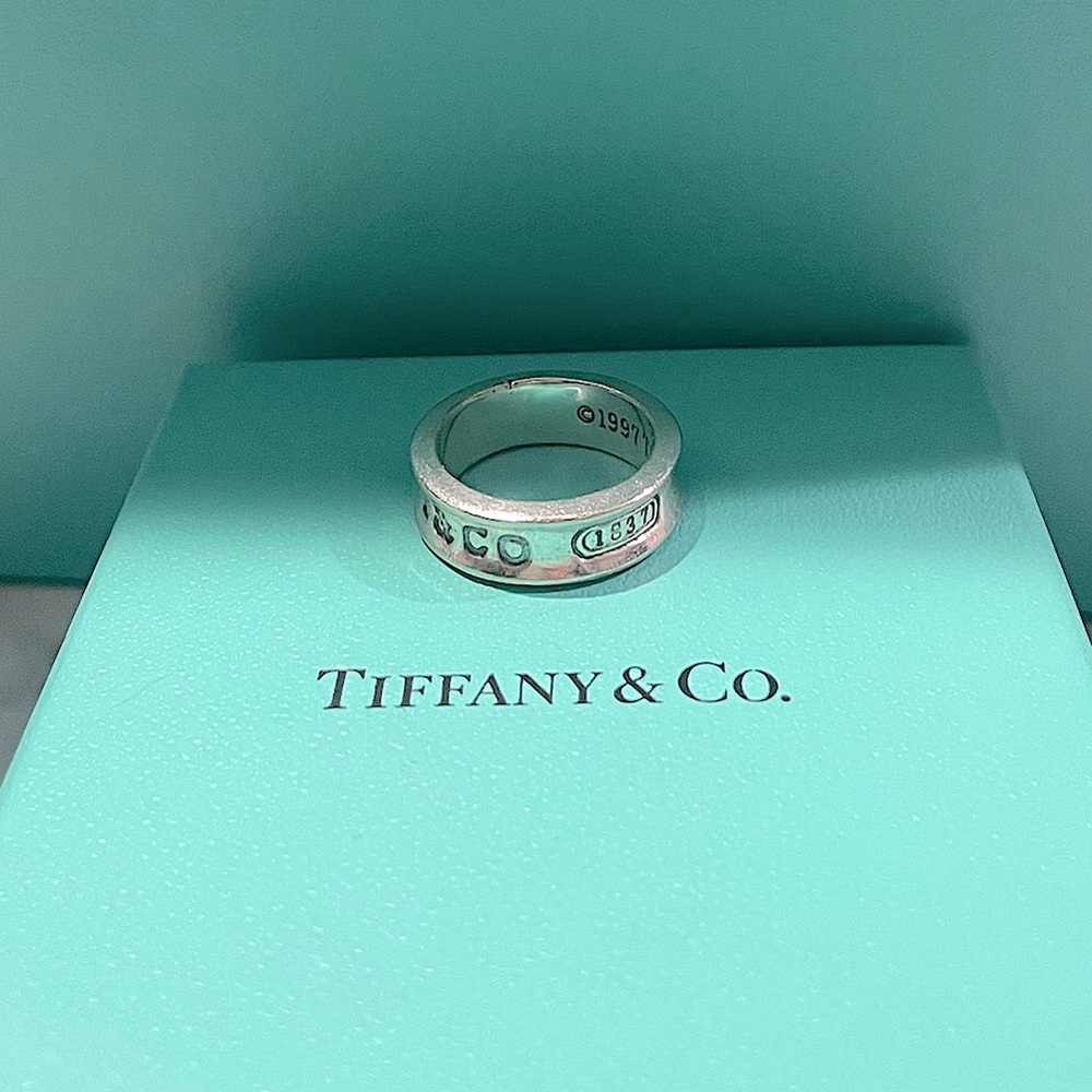 Tiffany & Co. 1837 Sterling Silver Band ring